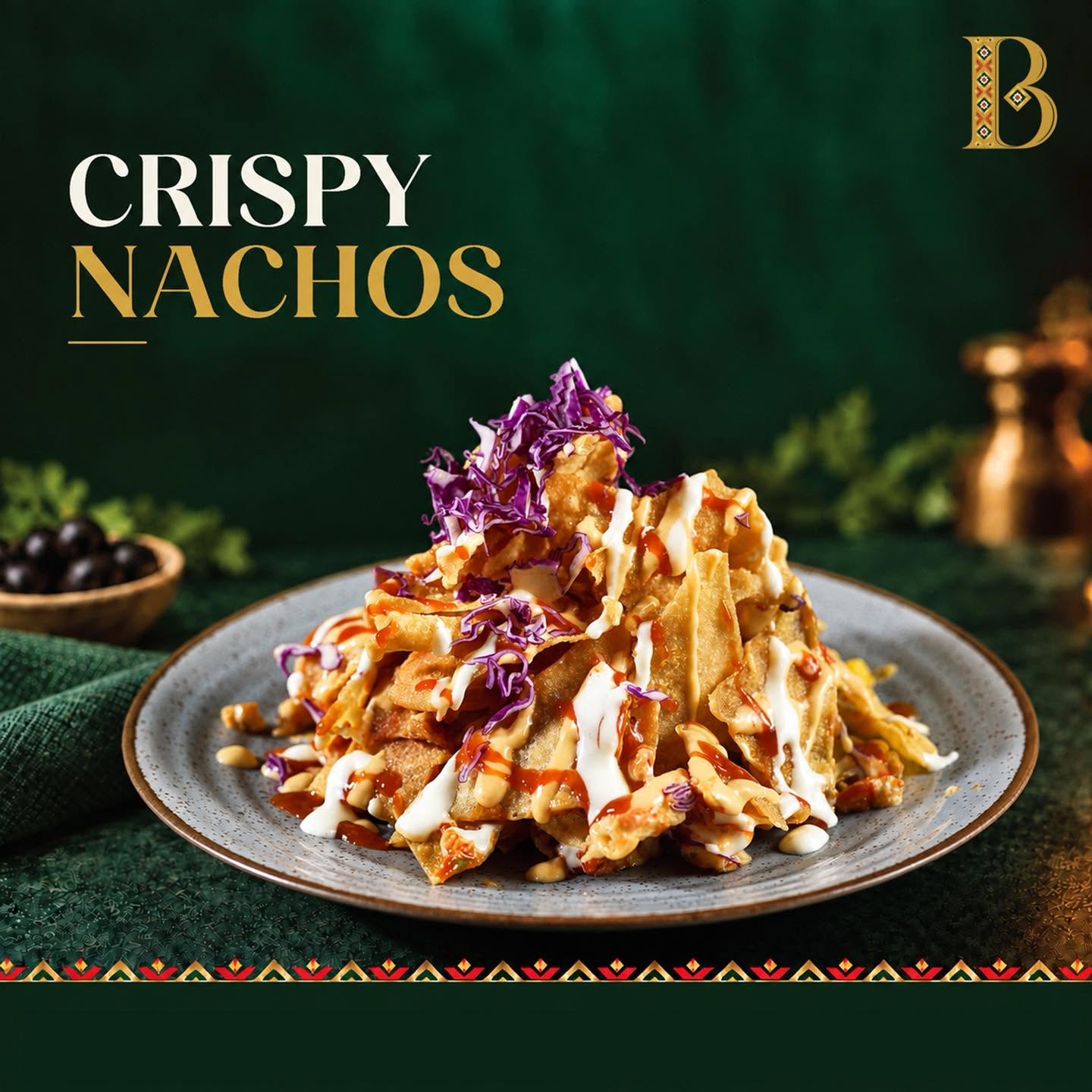 Loaded Cheese Nachos